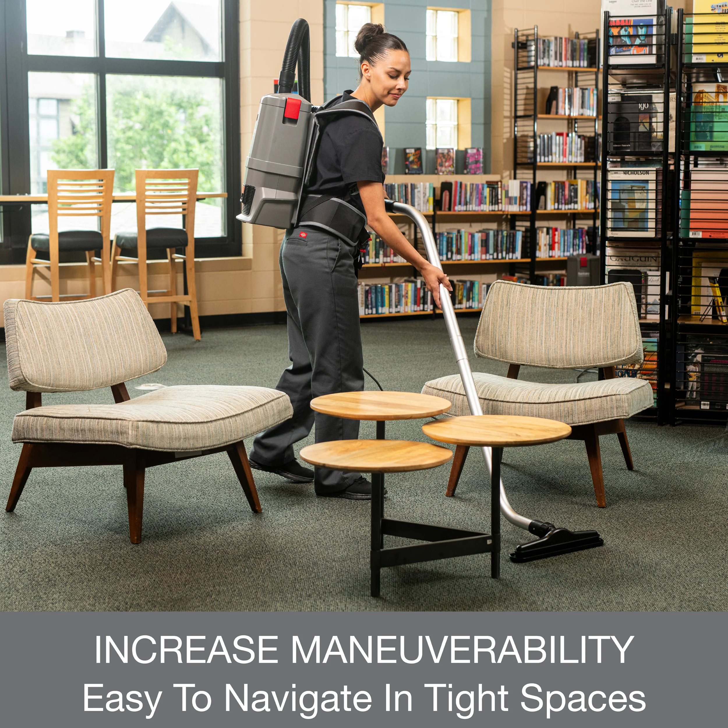 TRANSPORT® Commercial Corded Backpack Vacuum SC570A - Image 9