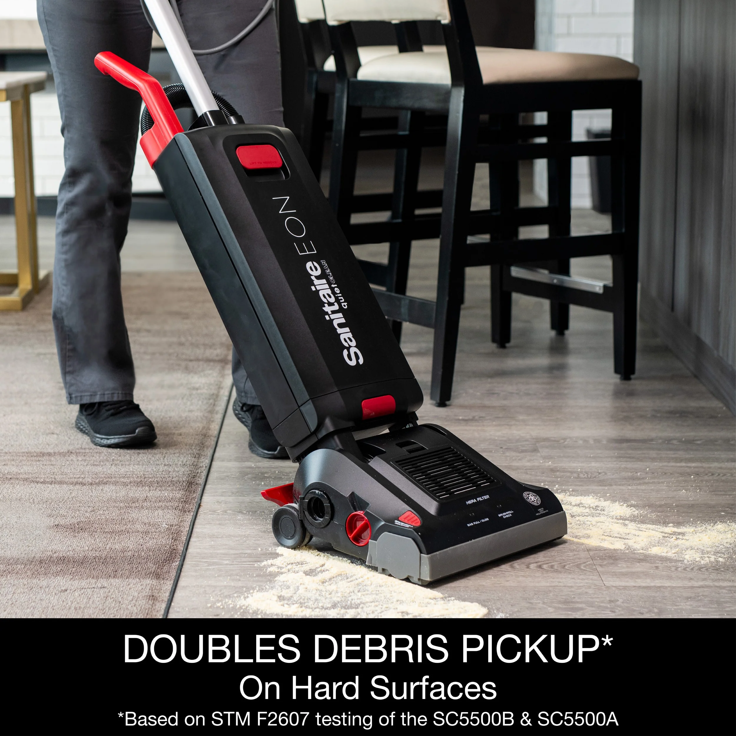 EON® QuietClean® Commercial Upright Vacuum SC5500B - Image 4